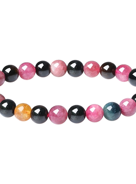 天然正品西瓜彩虹碧玺