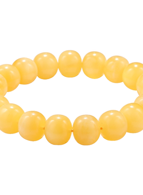 俄料蜜蜡老型珠天然正品