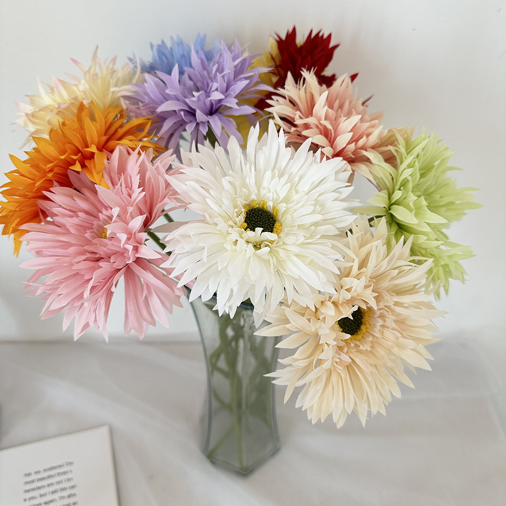 ins风仿真花非洲菊小清新弗朗菊
