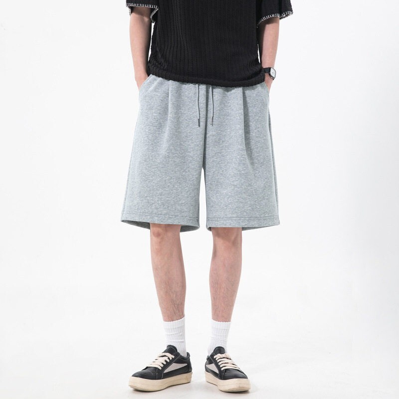 夏季男款宽松运动短裤直筒潮牌