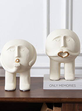 可爱卡通牙齿公仔人物雕塑装饰品