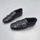 玛丽珍鞋 复古流苏布洛克鞋 女2025冬新款 头层牛皮加绒英伦风小皮鞋