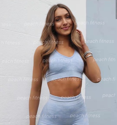 aybl迷彩运动文胸女士中强度美背