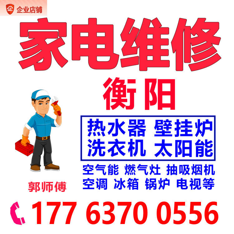 衡阳热水器壁挂炉洗衣机上门空调壁挂炉家电维修理家用太阳能服务