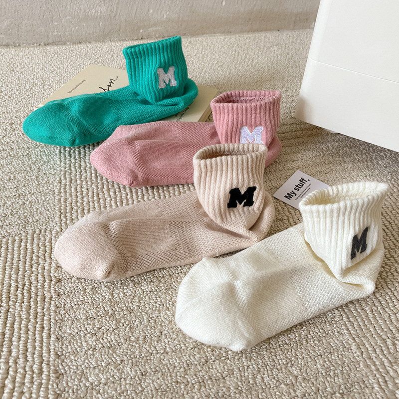 短袜女ins潮网红短筒纯棉秋冬季加厚毛圈网眼透气字母运动袜毛巾,女士内衣/男士内衣/家居服,短袜,淘宝优惠券,粉丝福利购,淘宝优惠卷