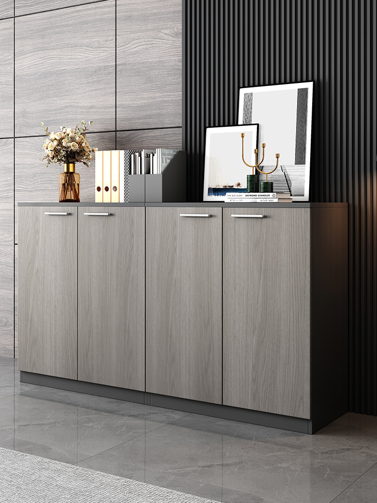 办公家具档案柜书柜矮柜办公柜子资料柜茶水柜木质办公文件柜带锁