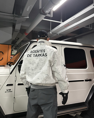 【卡秋山】惩罚者探员春秋迷彩考杜拉三防廓形冲锋衣战术夹克外套