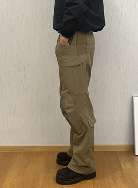 【卡秋山】 Drac春秋双织透气软壳弹力户外休闲直筒软壳裤工装裤