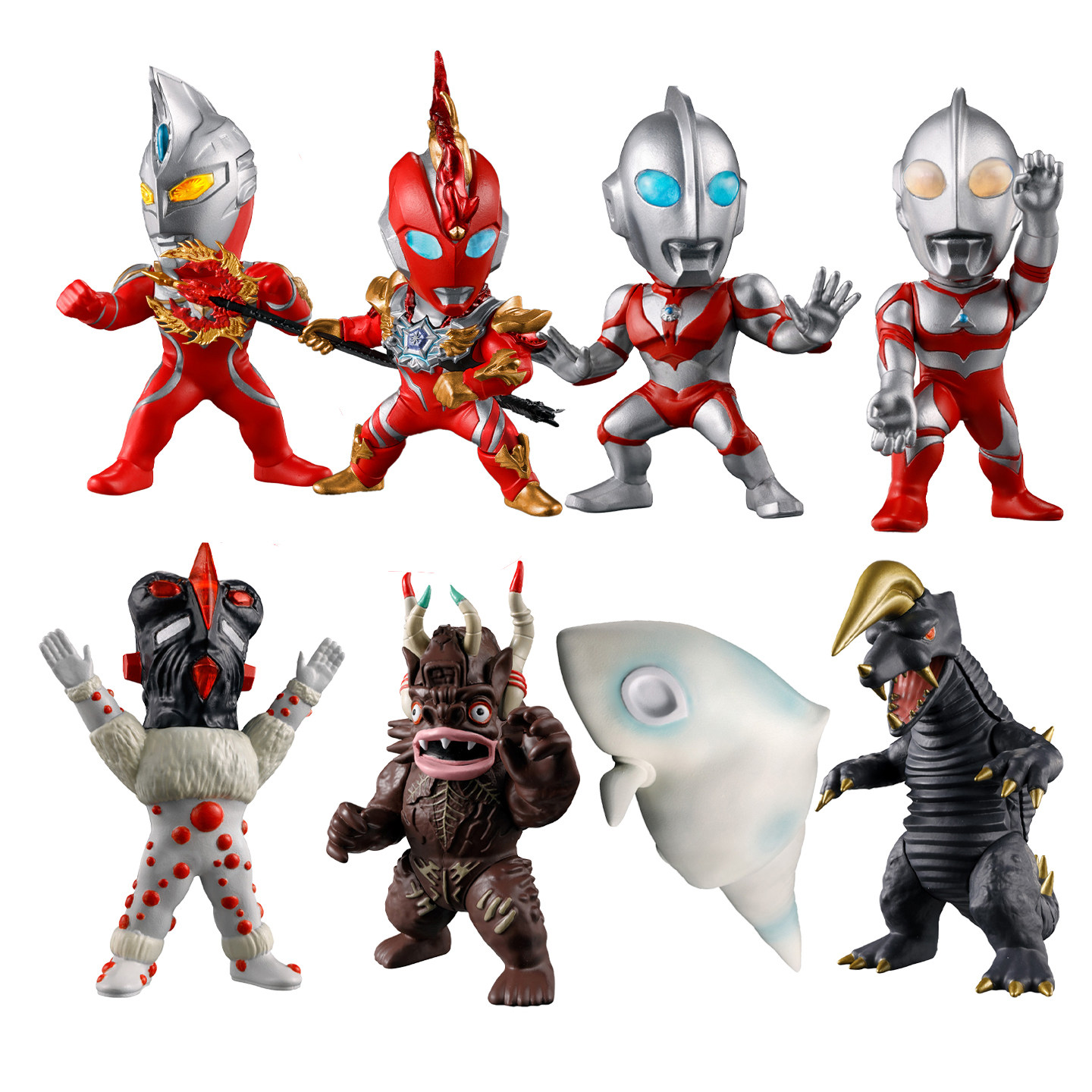 现货万代奥特曼食玩motion 13麦克斯 葛雷帕瓦特 米克拉斯 加巴顿