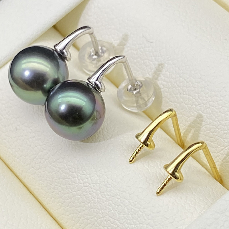 s925银珍珠耳环托配饰纯银耳钉空托配件百搭棍条耳坠diy手工材料,饰品/流行首饰/时尚饰品新,其他DIY饰品配件,淘宝优惠券,粉丝福利购,淘宝优惠卷