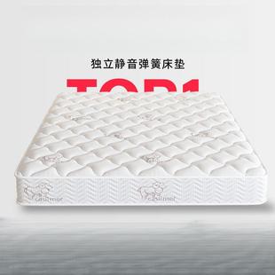 席梦思床垫家用软硬两用20cm厚双人1.8米1.5出租房经济型弹簧床垫