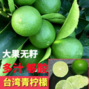 青柠檬新鲜香水柠檬5斤 包邮 台湾无籽四季 一级精品 皮薄多汁香味