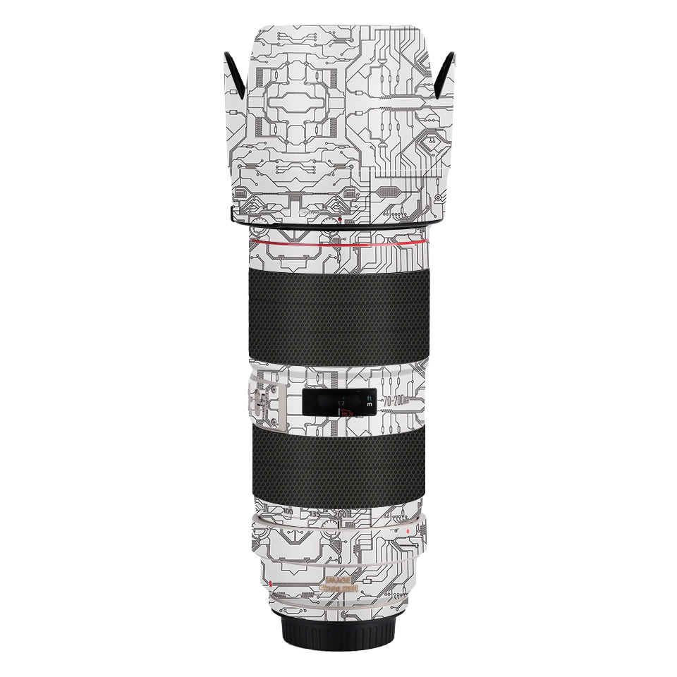 适用于佳能EF70-200 F2.8二代镜头保护贴膜canon磨砂贴纸迷彩3M