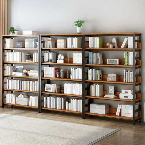 书架置物架家用货架落地多层书柜