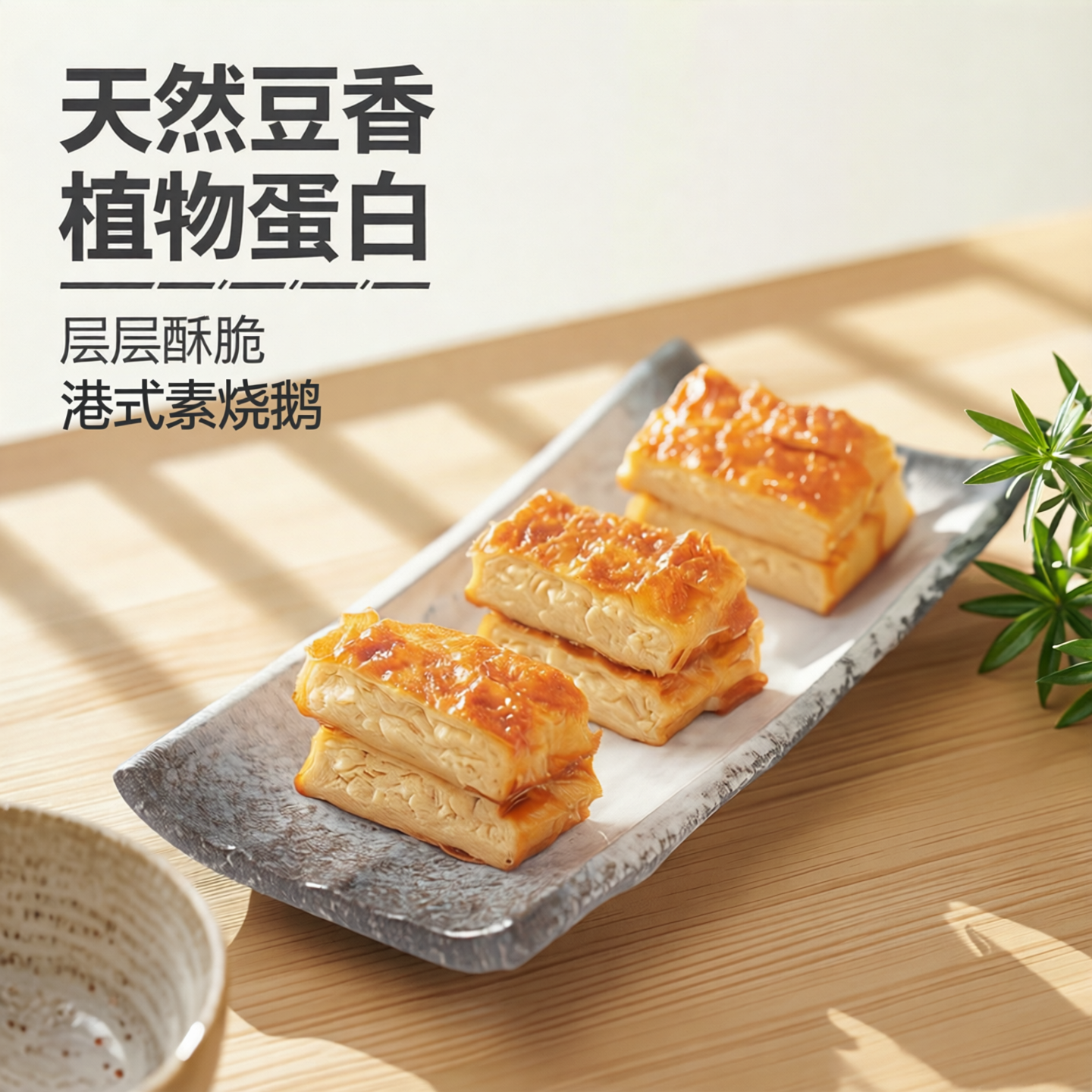 冷冻齐善素食鲜竹丫腐竹皮佛家纯素肉蛋白斋菜素菜食品大全旗舰店