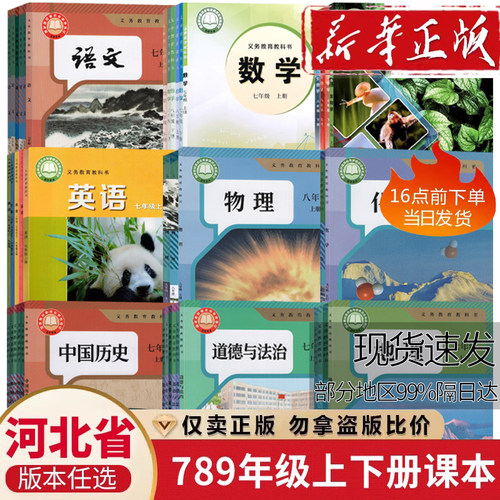 河北适用初中七八九年级上下册