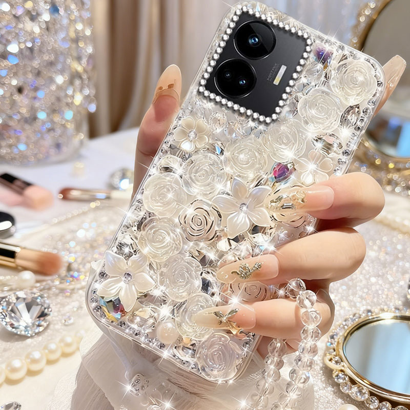 高端奢华镶钻手机壳，不掉钻，不发黄