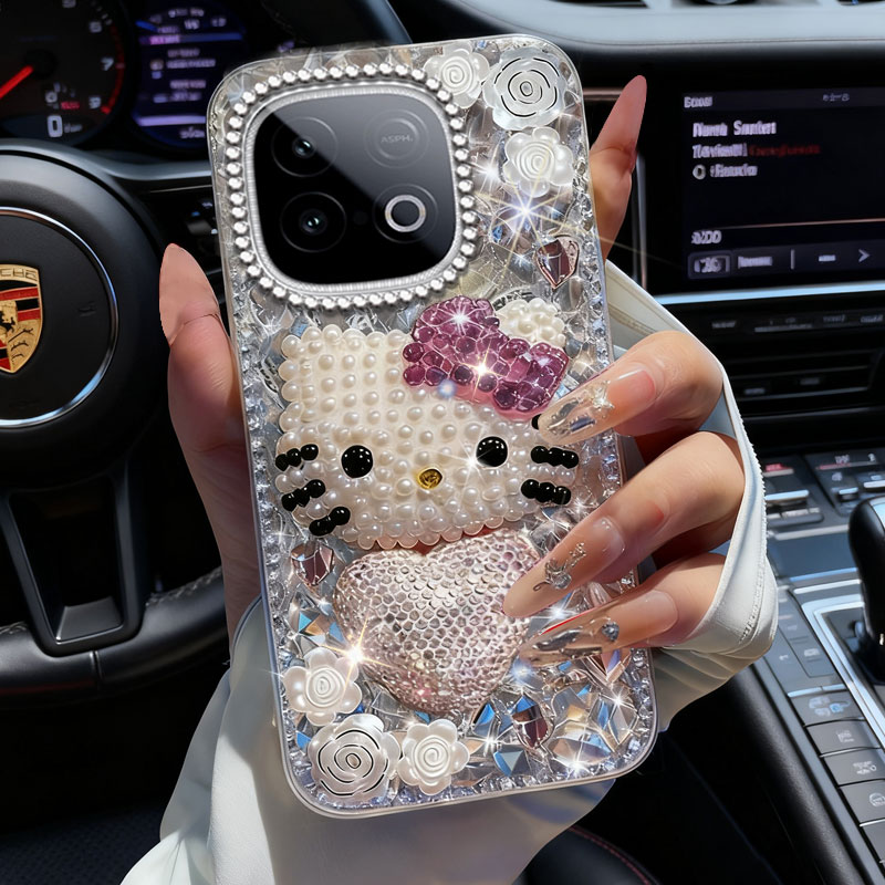 高端奢华镶钻手机壳，不掉钻，不发黄
