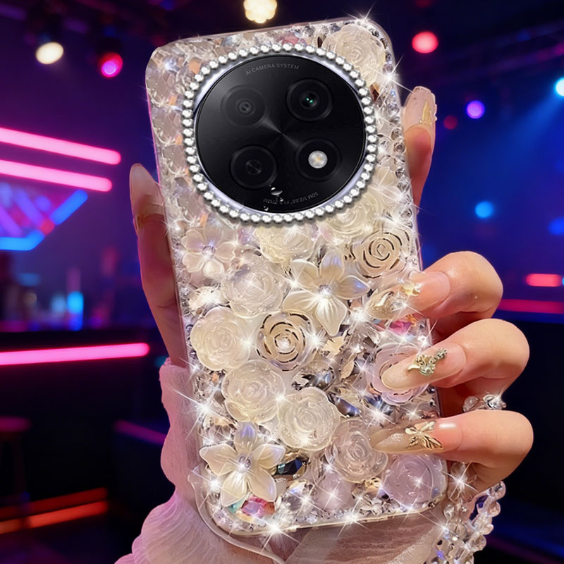 高端奢华镶钻手机壳，不掉钻，不发黄