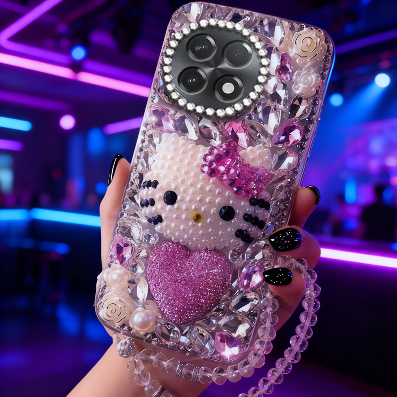 高端奢华镶钻手机壳，不掉钻，不发黄