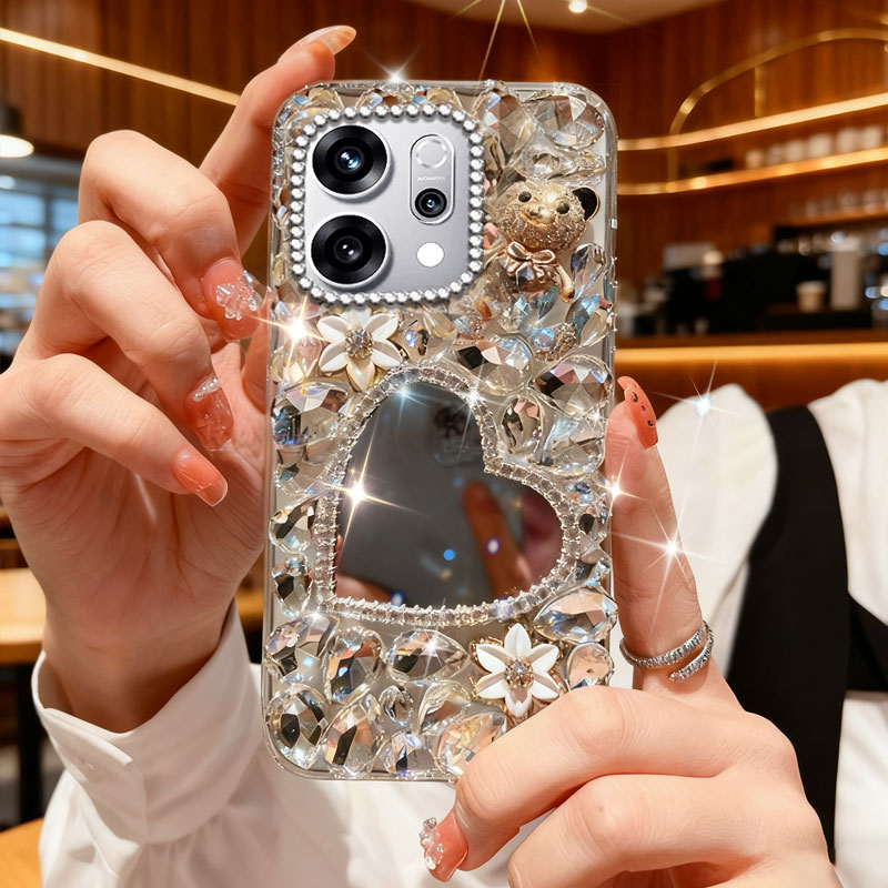 高端奢华镶钻手机壳，不掉钻，不发黄