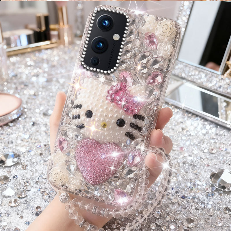 高端奢华镶钻手机壳，不掉钻，不发黄