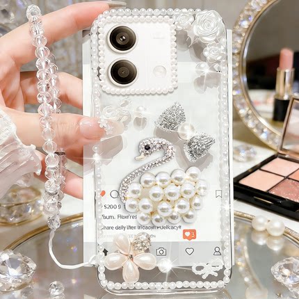 马年高级镶钻适用redmi红米Note15手机壳新年14保护套10本命年11 新款12全包15新品turbo3高级感8防摔15S女款