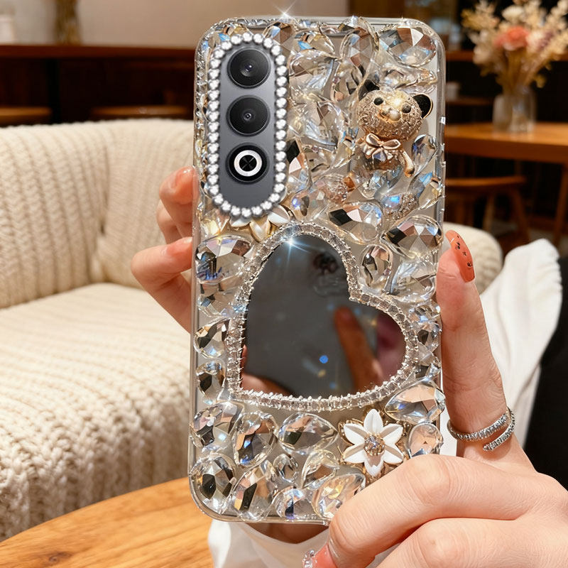 高端奢华镶钻手机壳，不掉钻，不发黄