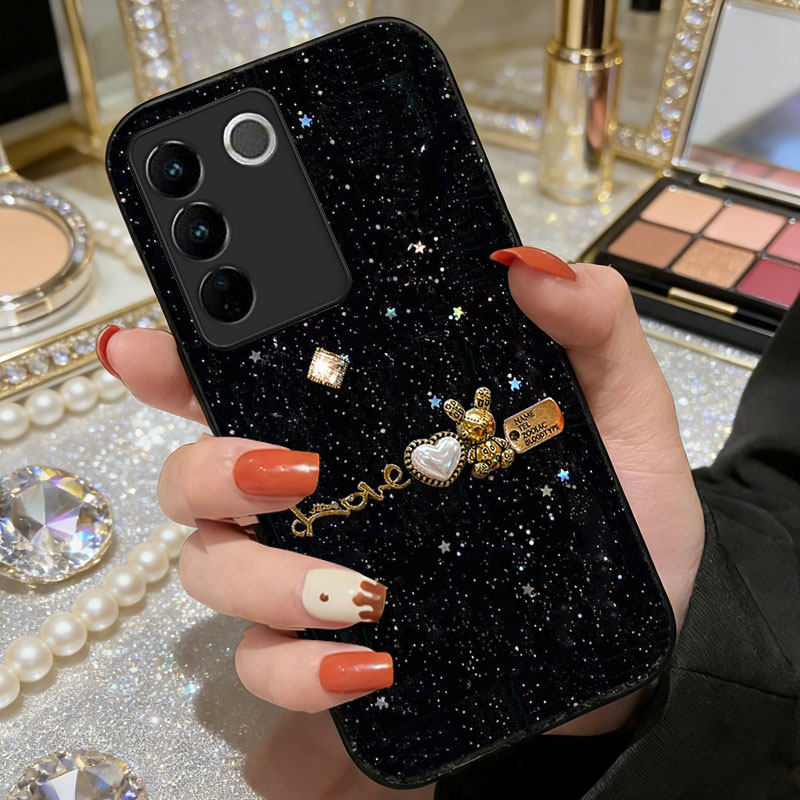 马年新款细闪亮片适用vivoS16手机壳保护套S10女款S6/2026年S30mini喜庆S17全包S18外壳S9e春节S15e本命年V27,3C数码配件,手机保护套/壳,淘宝优惠券,粉丝福利购,淘宝优惠卷