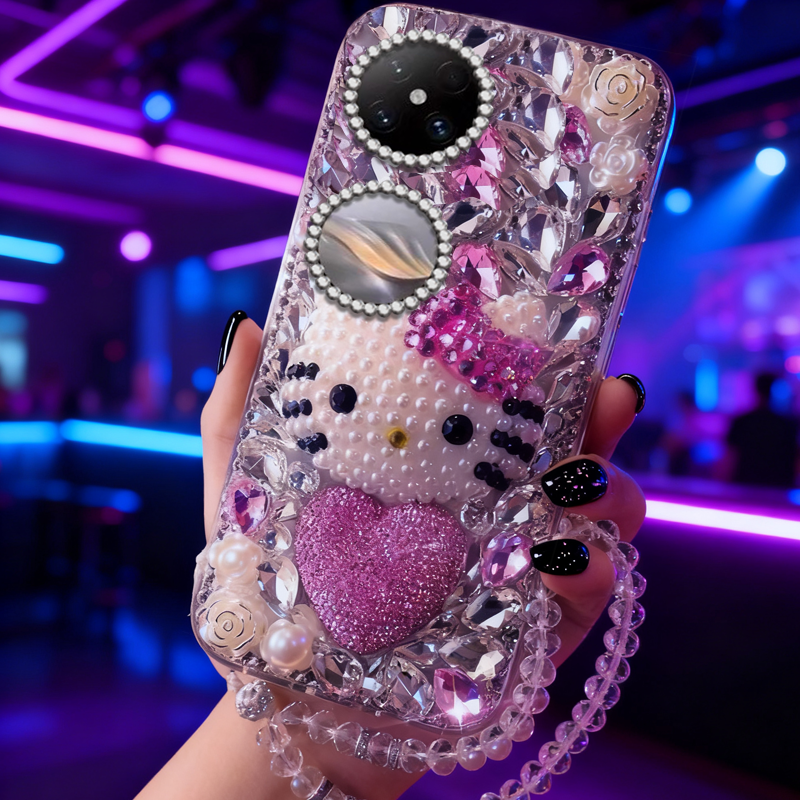 高级满钻奢华折叠适用华为Pocket2手机壳新品Vs2网红X2水钻X5/2026年P50Pocket镶钻X3新款V2至臻版高端VS3