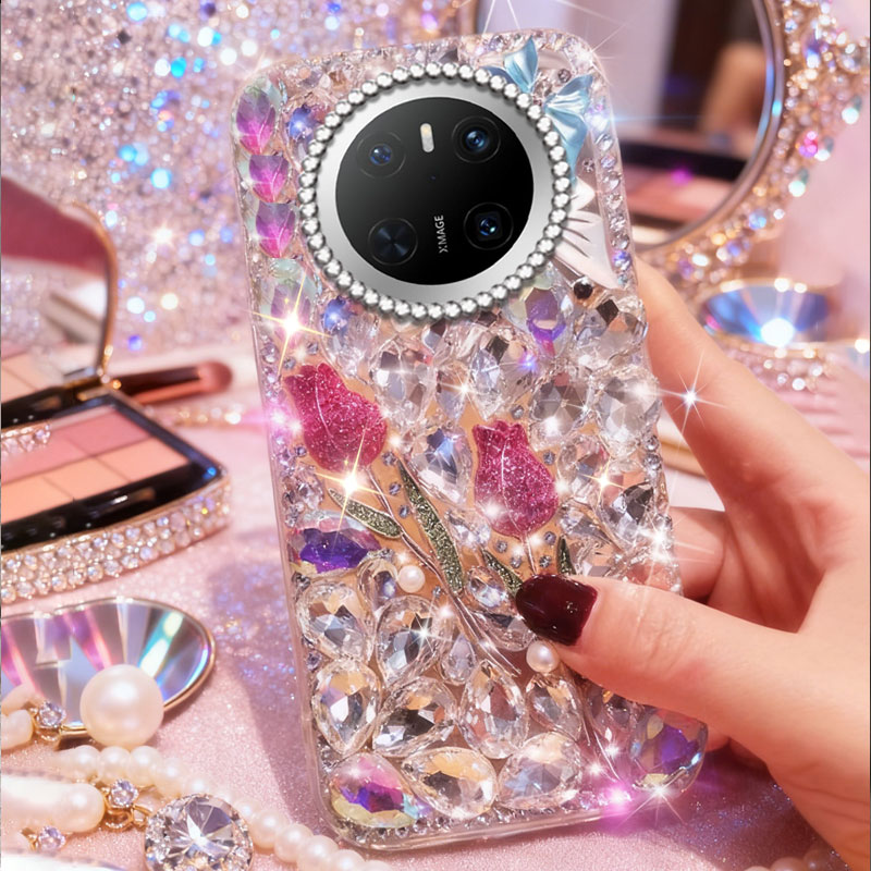 高端奢华镶钻手机壳，不掉钻，不发黄