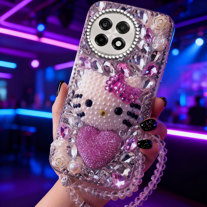 高端奢华镶钻手机壳，不掉钻，不发黄