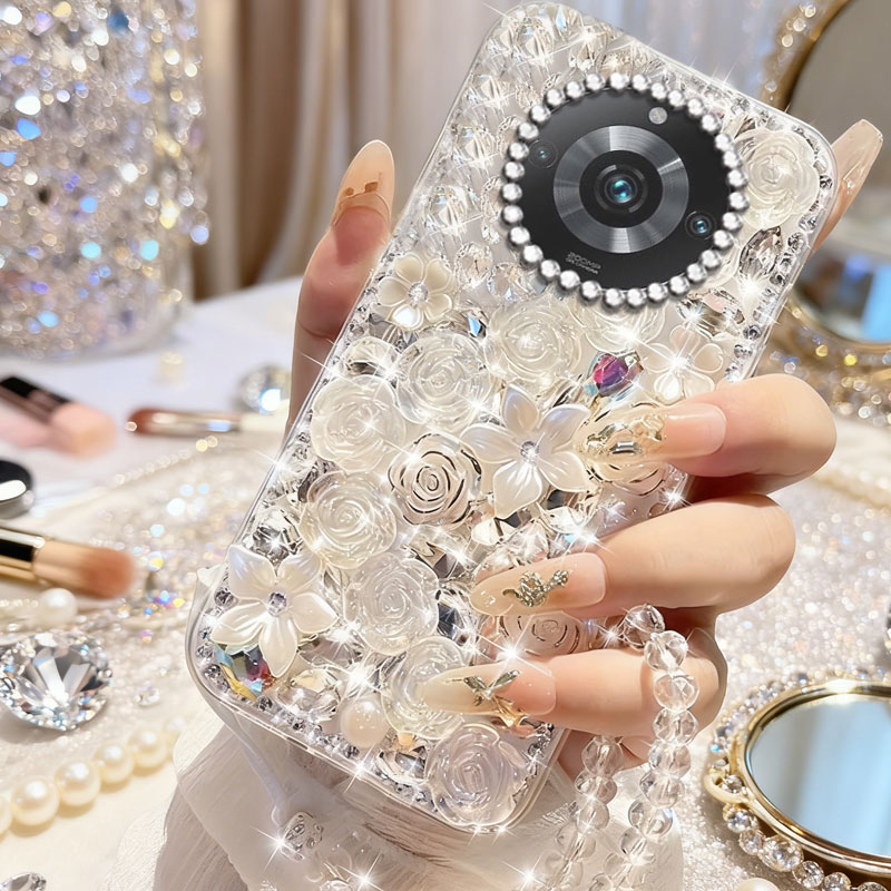 高端奢华镶钻手机壳，不掉钻，不发黄