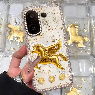 X23防摔X21屏幕指纹版 2026马年发财适用vivoS30手机壳保护套Y77 S16e新年款 S17e女款 5G春节X100过年S19新品