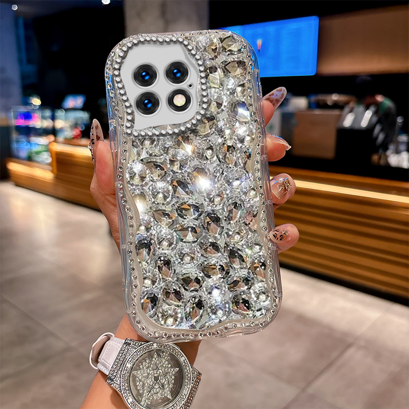 满钻奢华保护套，不变色，不掉钻