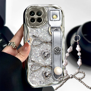 电镀奢华高端亮片适用vivoX90/X80/X70手机壳2024新款X100Pro高级感iqooneo7全包vivi女款T1/T2X/S15PRO/S16E