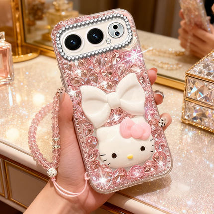 2026卡通镶钻适用vivoS50手机壳高级感S30mini新品X300小众Y200新款S16e外壳S19防摔Y9s水钻Z7女款X100S奢华