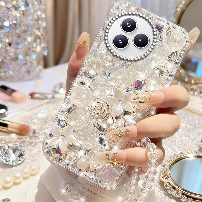 高端奢华镶钻手机壳，不掉钻，不发黄