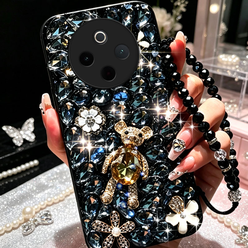 灰色满钻高级奢华适用OPPOA6手机壳外壳A6Max新款A5 保护套A2新品A3i防摔A6s水钻A6v女款A3i/2026年A5冬A6图片