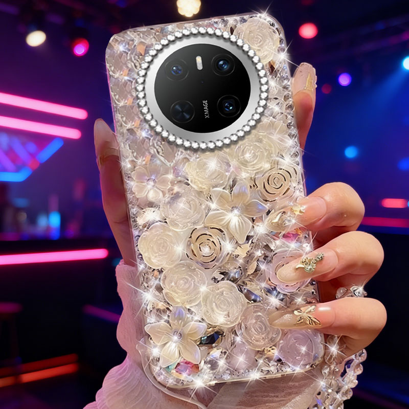 高端奢华镶钻手机壳，不掉钻，不发黄