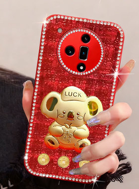 红色新年平安适用OPPOFindX7手机壳/2026年A32保护套9过年7防摔K10春节Ace本命年8网红A36布艺9结婚8新款5
