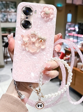 贝壳适用苹果12华为x40i荣耀60/90Pro手机壳P50新款honor70se硅胶80防摔hinova9/10/11女mate40pro+/20夏mt30