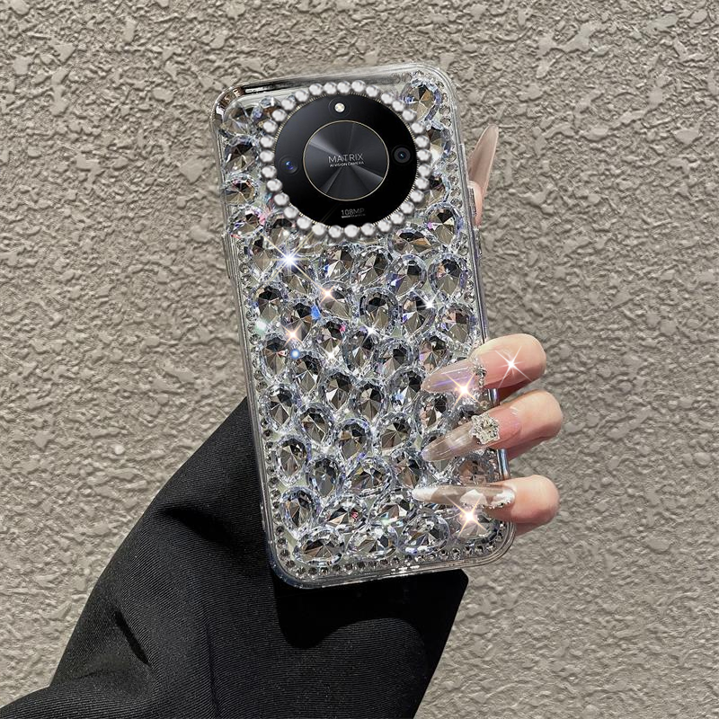 高端奢华镶钻手机壳，不掉钻，不发黄