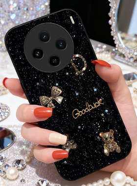 马年新款细闪适用vivoX100手机壳结婚9S外壳X200mini保护套9腕带VivoX60过年x100ultra全包X80春节X100S