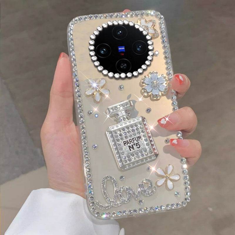 新品高级镶钻适用vivoX100手机壳秋冬S15e女款X200u