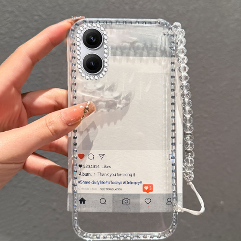 高端奢华镶钻手机壳，不掉钻，不发黄