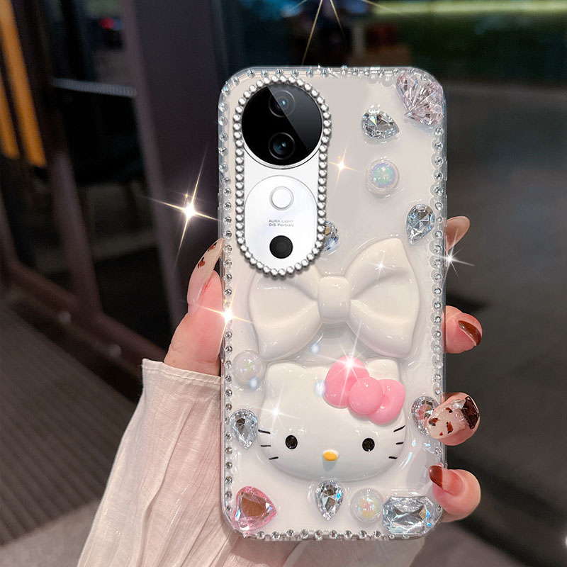 高端奢华镶钻手机壳，不掉钻，不发黄