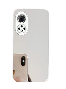 纯色镜面补妆带镜子适用华为nova10手机壳hi nova9Pro新款nova8se活力版honor60女nova5z网红6se防摔nove4/4e