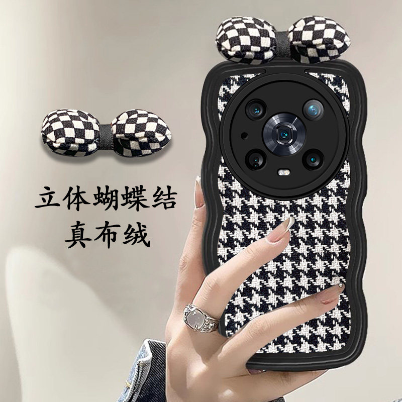 波浪秋冬季布艺毛茸茸适用荣耀Magic5手机壳magic3pro硅胶play6t小众5t网红畅享50z保暖60x高级感7t新款p60女使用感如何?
