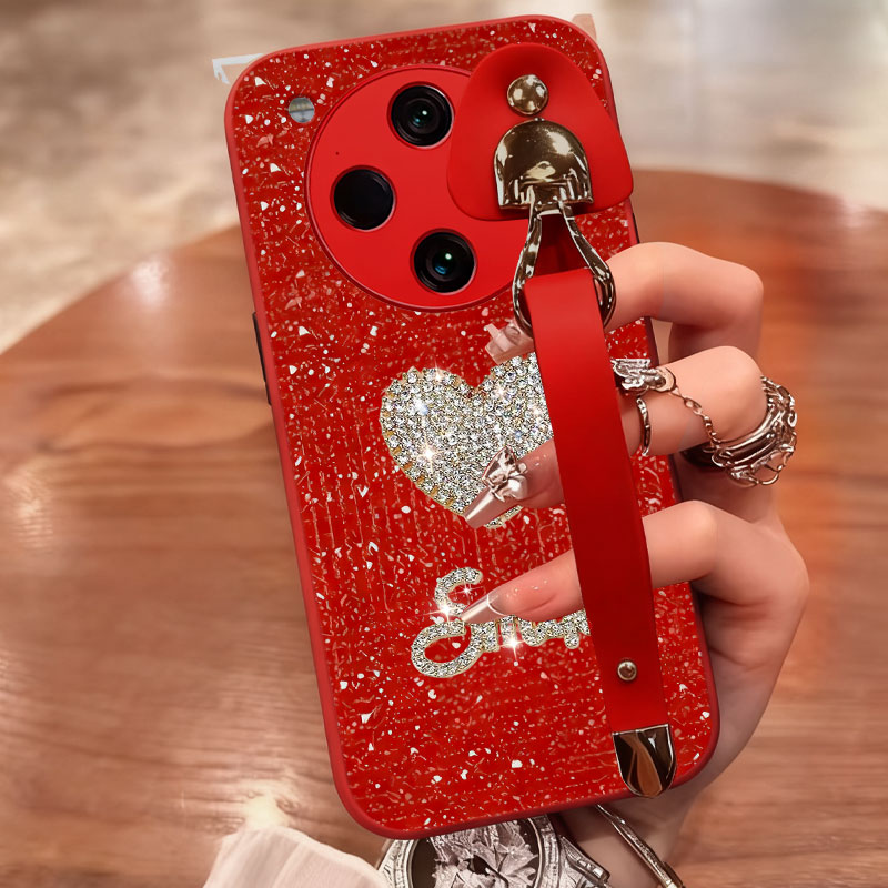 2026新款，磨砂光闪皮，带腕带更方便